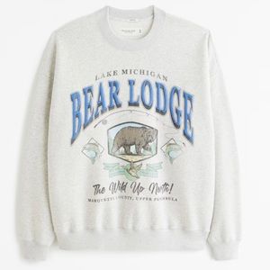 Abercrombie and Fitch Oversized Sweatshirt